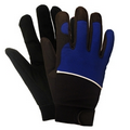 M100 Blue Mechanics Gloves (Medium)